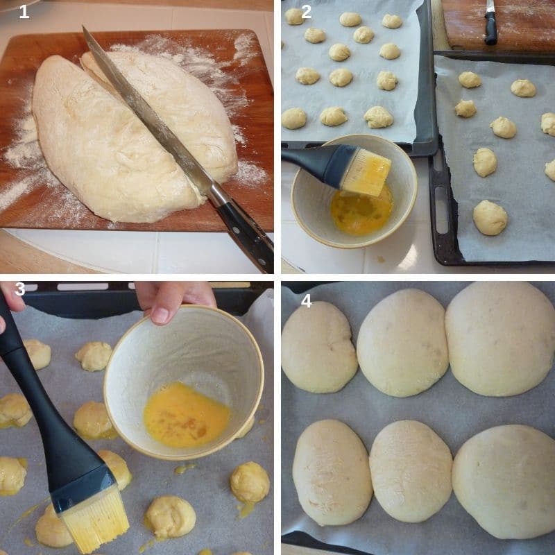 Step by step how to shape panini