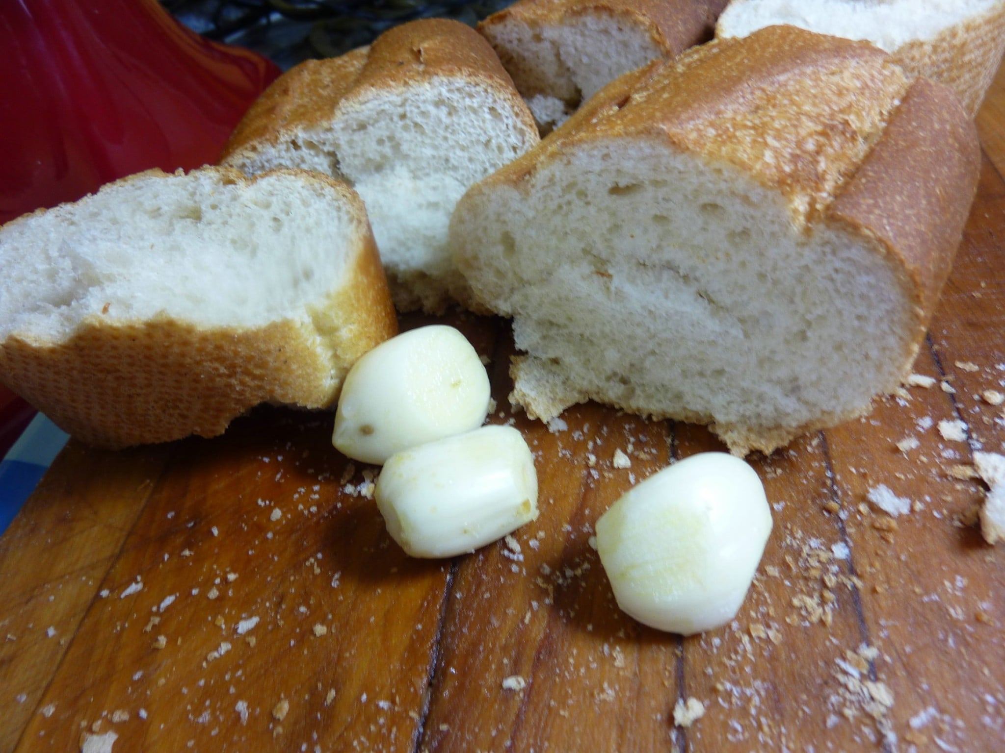 Basic Freezing for winter bread garlic