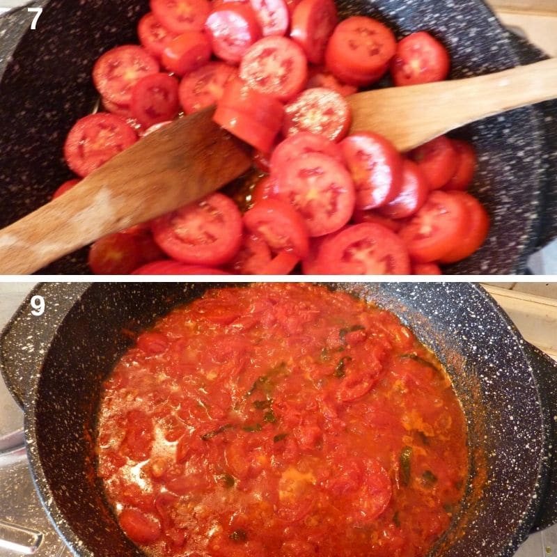 Making the sauce