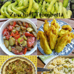 Zucchini Trombetta Albenga are in the French & Italian Riviera in the summer. Long and thin, with no seeds, they are crunchy with a nutty taste. #yourguardianchef #vegetables #vegetarian #vegan