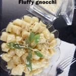 Light and fluffy homemade gnocchi
