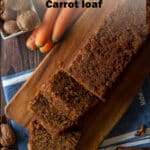 Carrot cake loaf pin