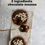 chocolate mousse pin