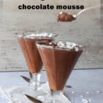 chocolate mousse pin