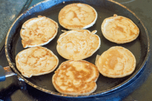 Cook the blini