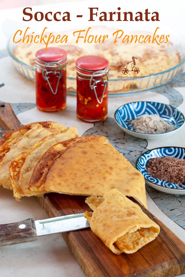 Socca or Farinata Chickpea Flour Pancakes Your Guardian Chef