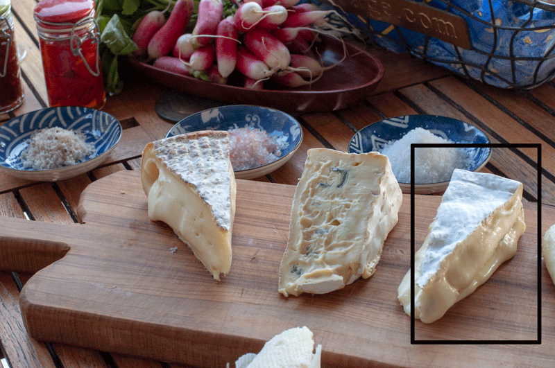 Brie with truffle