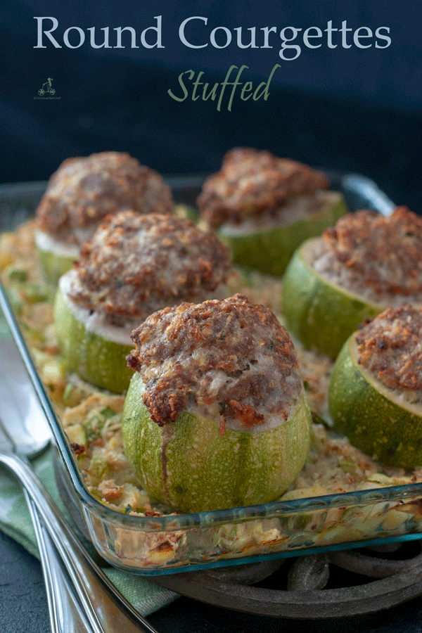Stuffed Round Courgettes Round Zucchini Your Guardian Chef