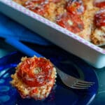 These rice stuffed tomatoes are a classic Italian recipe, they can be prepared ahead of time and baked just before dinner.