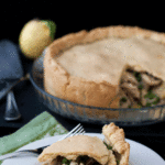 Chicken and mushroom pie recipe is a complete meal that will satisfy all palates. It can be made ahead and cooked just before it is served. #yourguardianchef #chickenrecipes #chickenfoodrecipes