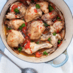 I could call this recipe chicken alla cacciatora but since I am adding and changing ingredients I will call it Italian chicken with peppers. #yourguardianchef #chickenfoodrecipes #italianrecipes