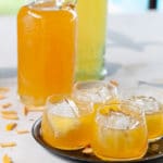 orange liquor served in small glasses