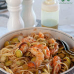 Shrimp zucchini pasta is a delicious one-dish summer meal you can make for family and friends. Use any other type of zucchini, the combination is great.
