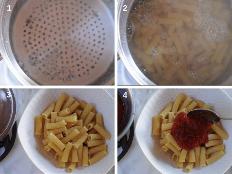 Making the pasta