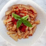 Make a simple tomato sauce recipe, not too many flavours or spices. Garlic and basil, that is all you need. When the tomatoes are tasty and full of flavour, simplicity is the winner. This is THE ITALIAN tomato sauce recipe a quick and easy sauce recipe!
