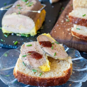 foie grass with fig relish and brioche