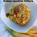 Italian zucchini frittes pin