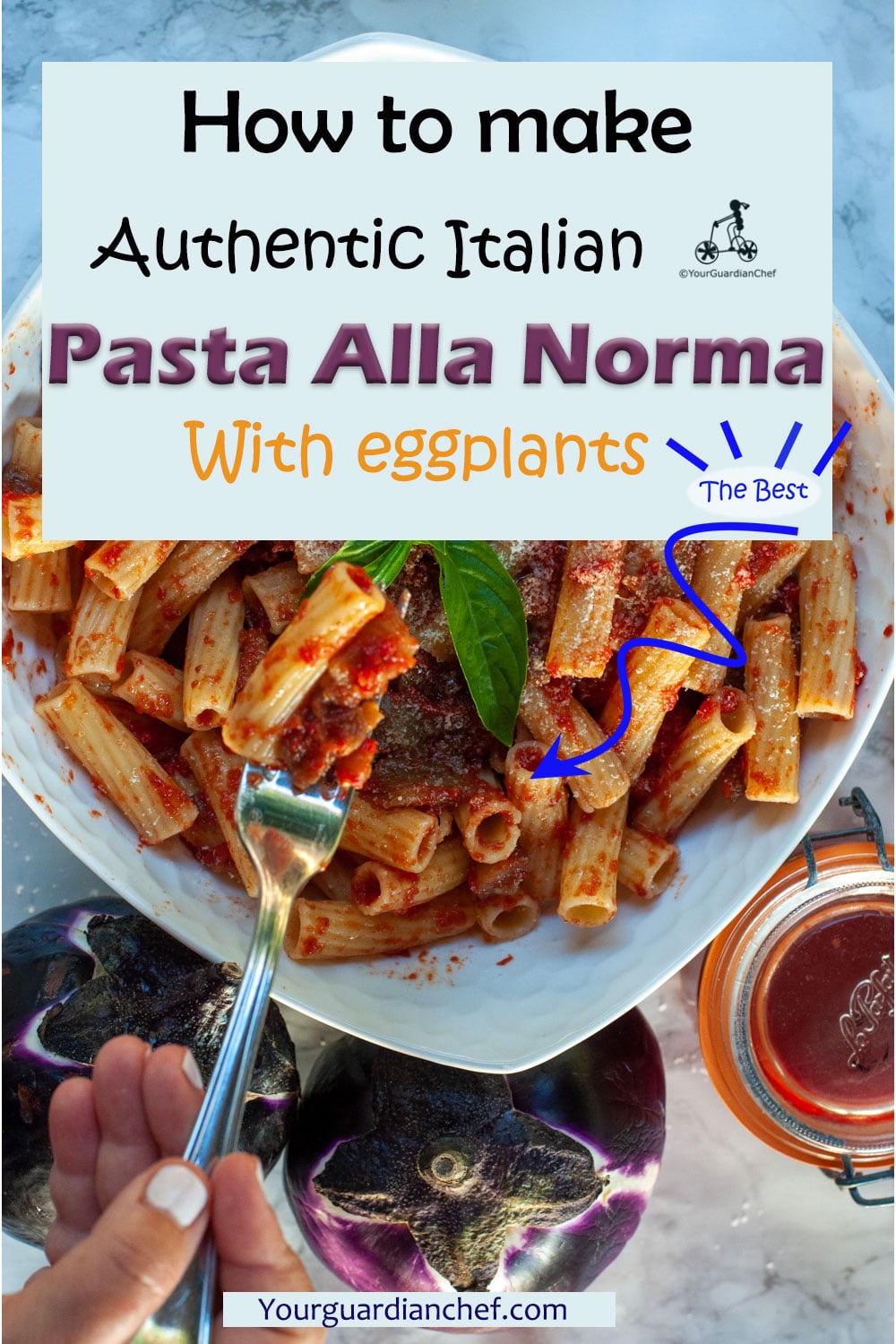 Pasta Alla Norma Authentic Sicilian Eggplant Recipe Your Guardian Chef