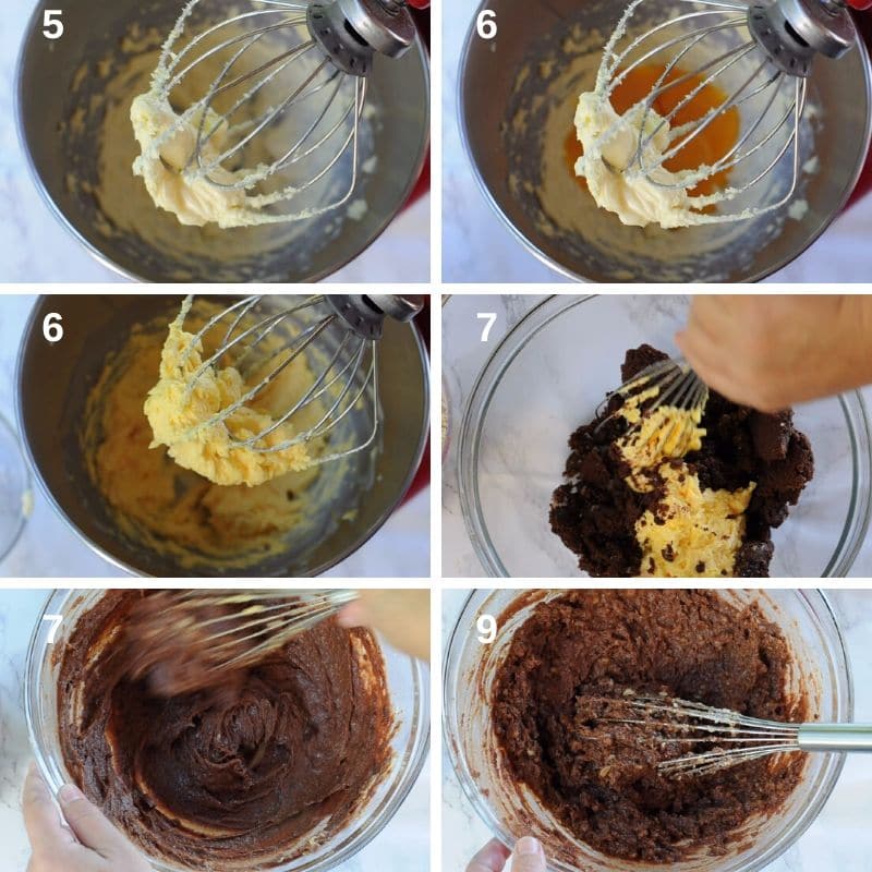 Make the chocolate batter