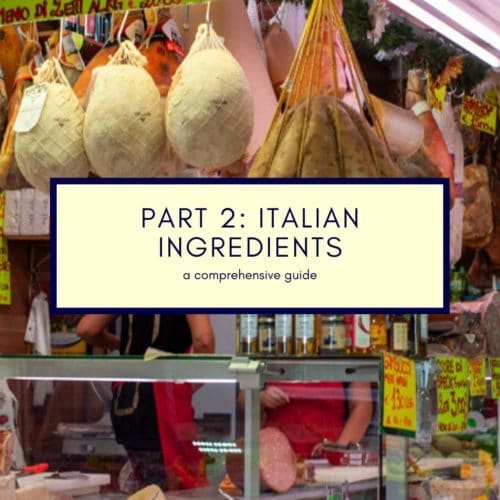 Italian ingredients