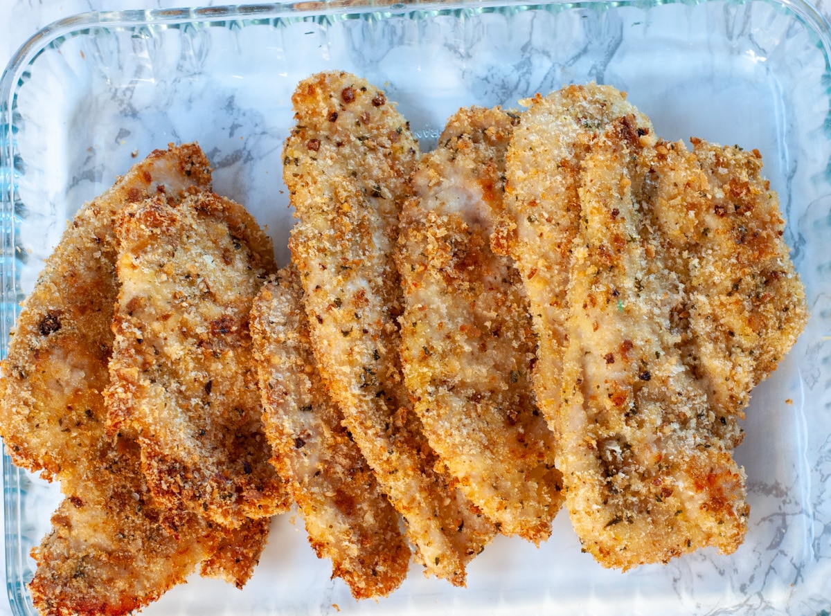 baked chicken cutlets