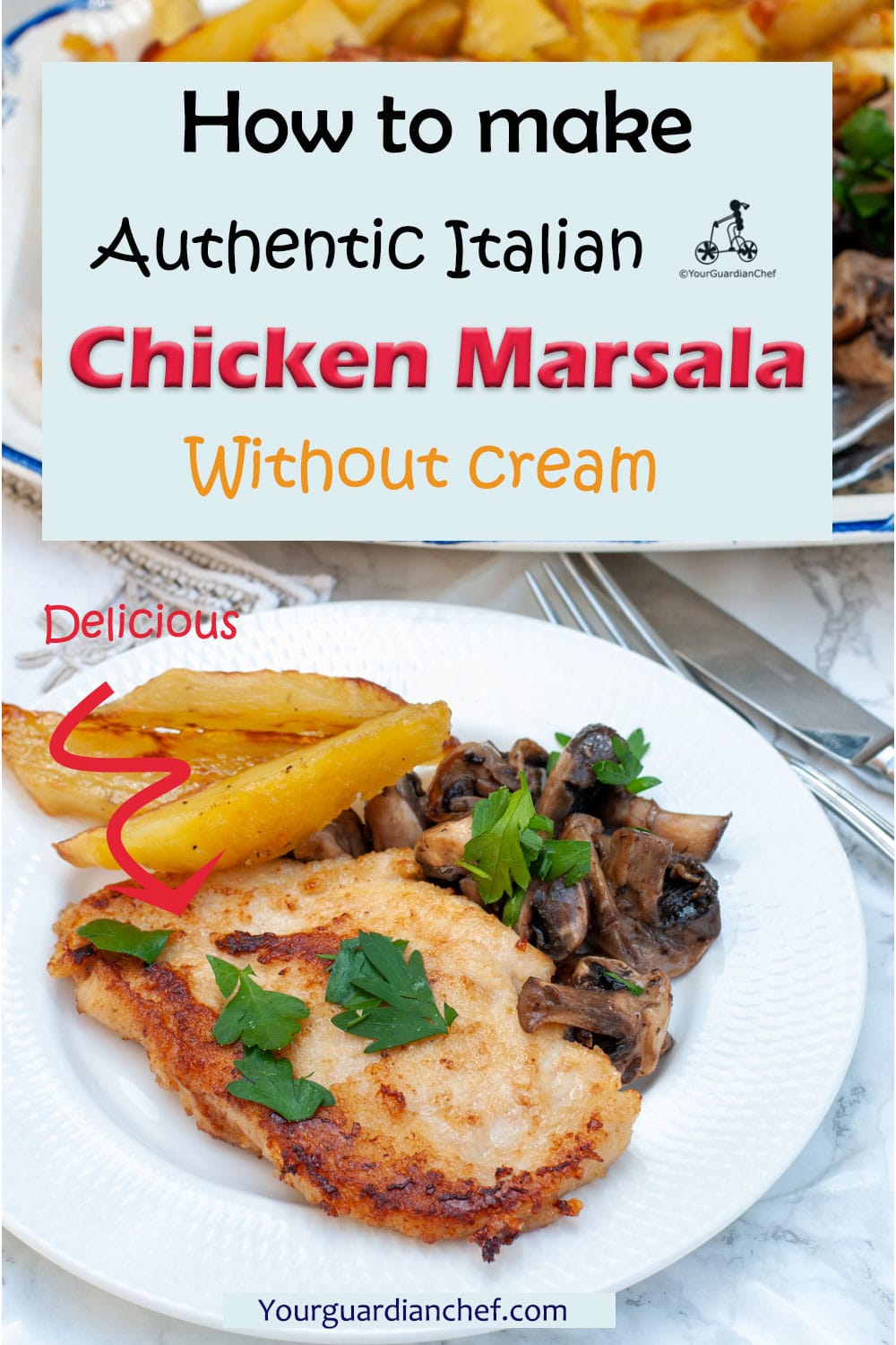 Easy Chicken Marsala Without Cream Recipe Your Guardian Chef