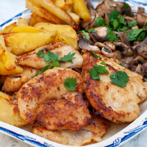 Easy chicken Marsala without cream