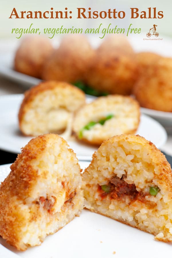Rice Arancini Recipe Gluten Free and Vegetarian Your Guardian Chef