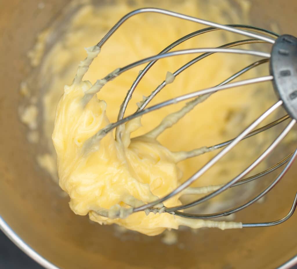 mayonnaise made with a kitchenAid wisk