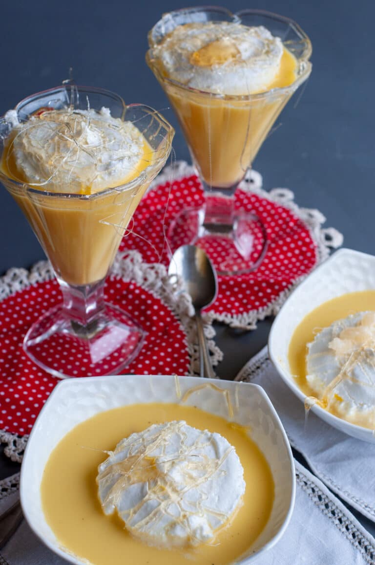 Floating Island Dessert (Ile Flottante) Your Guardian Chef