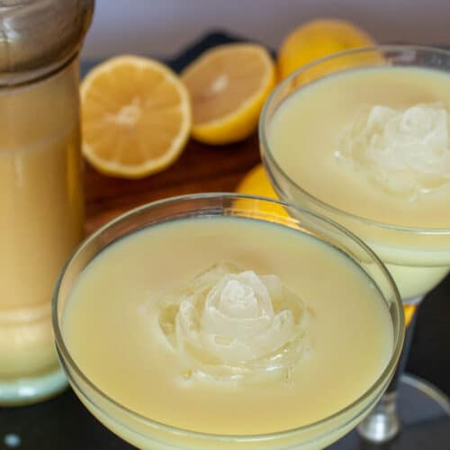 Homemade Italian Limoncello Cream
