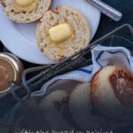 Homemade English Muffins are easy to make especially if you have a bread machine. Grill them and serve with a nice English or Irish breakfast #yourguardianchef #breackfast #bread #breakfast