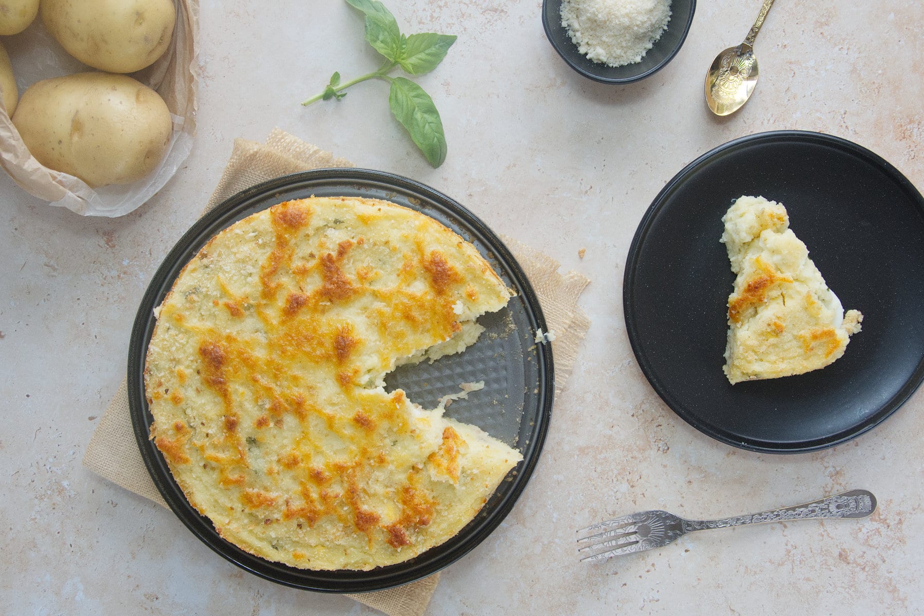 Italian Potato Pie 