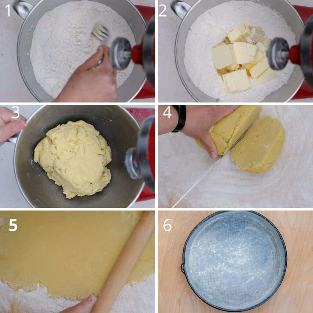 Prepare the pastry dough