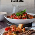 Ciambotta vegetable stew pin