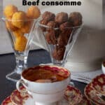 Beef Consomme pin