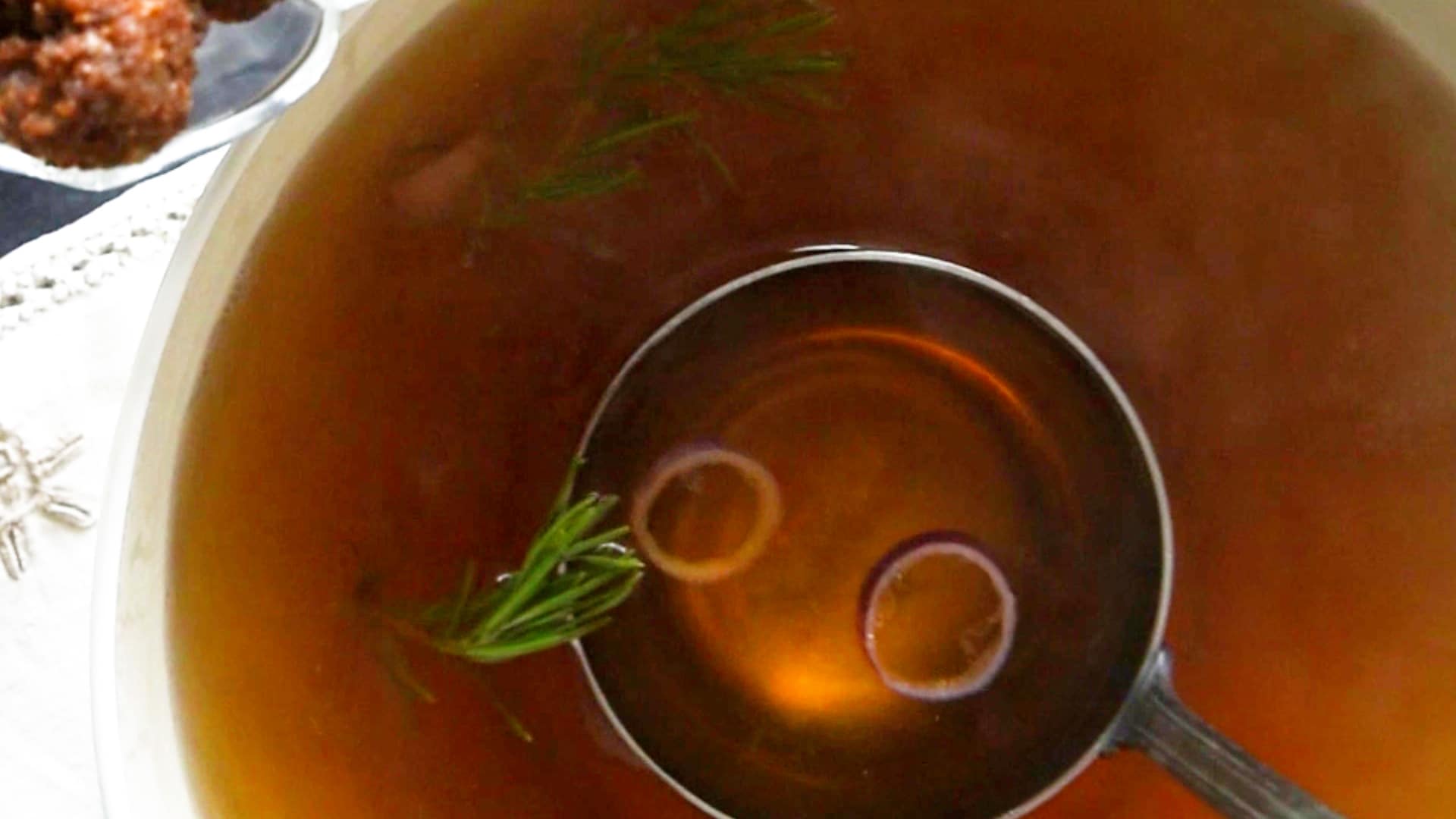 clear stock consomme