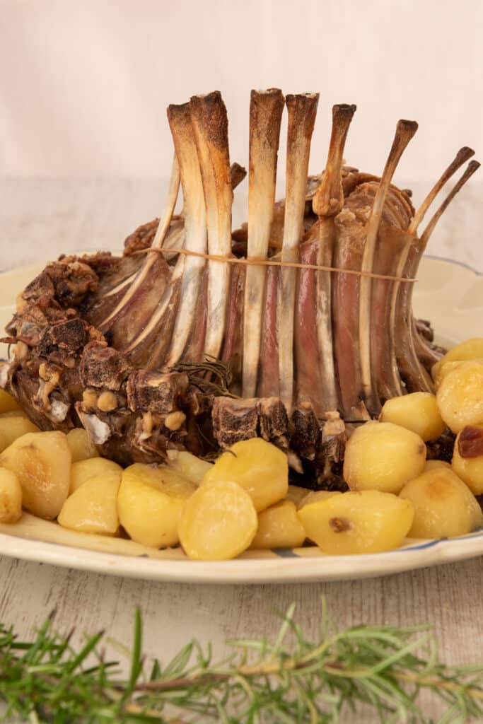 Crown Roast Of Lamb Rosemary And Wine
