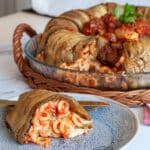 Sicilian baked eggplant pasta Anelletti
