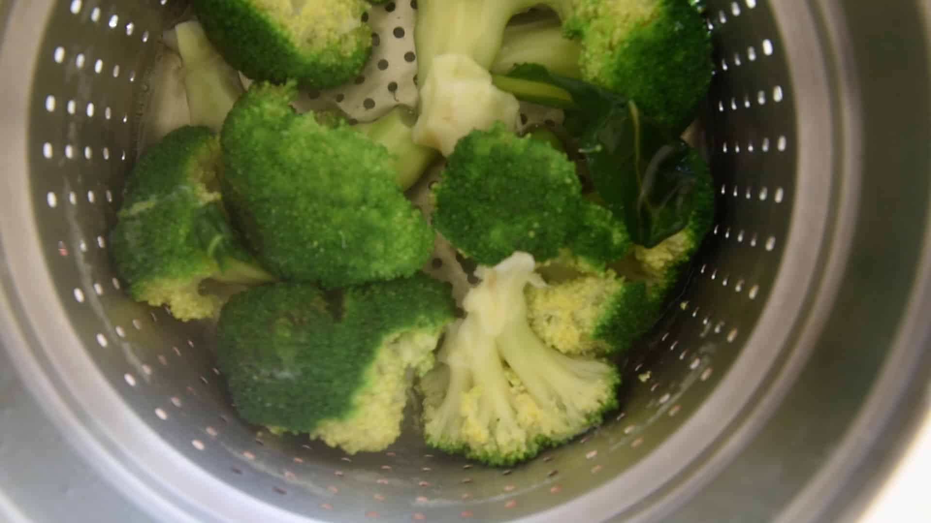 Drain the broccoli