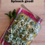 Ricotta spinach Gnudi pin