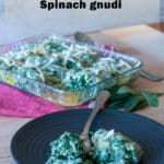 Ricotta spinach Gnudi pin