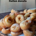 Italian donuts pin