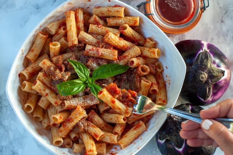 Pasta Alla Norma Authentic Sicilian Eggplant Recipe Your Guardian Chef
