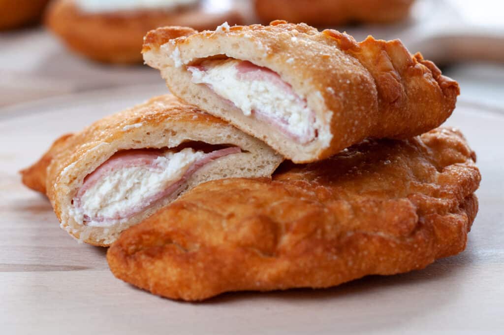 Italian Deep Fried Calzone Panzerotti Recipe Your Guardian Chef