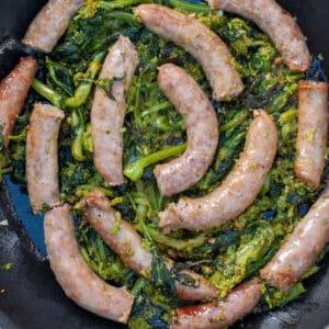 Sausage and Friarielli