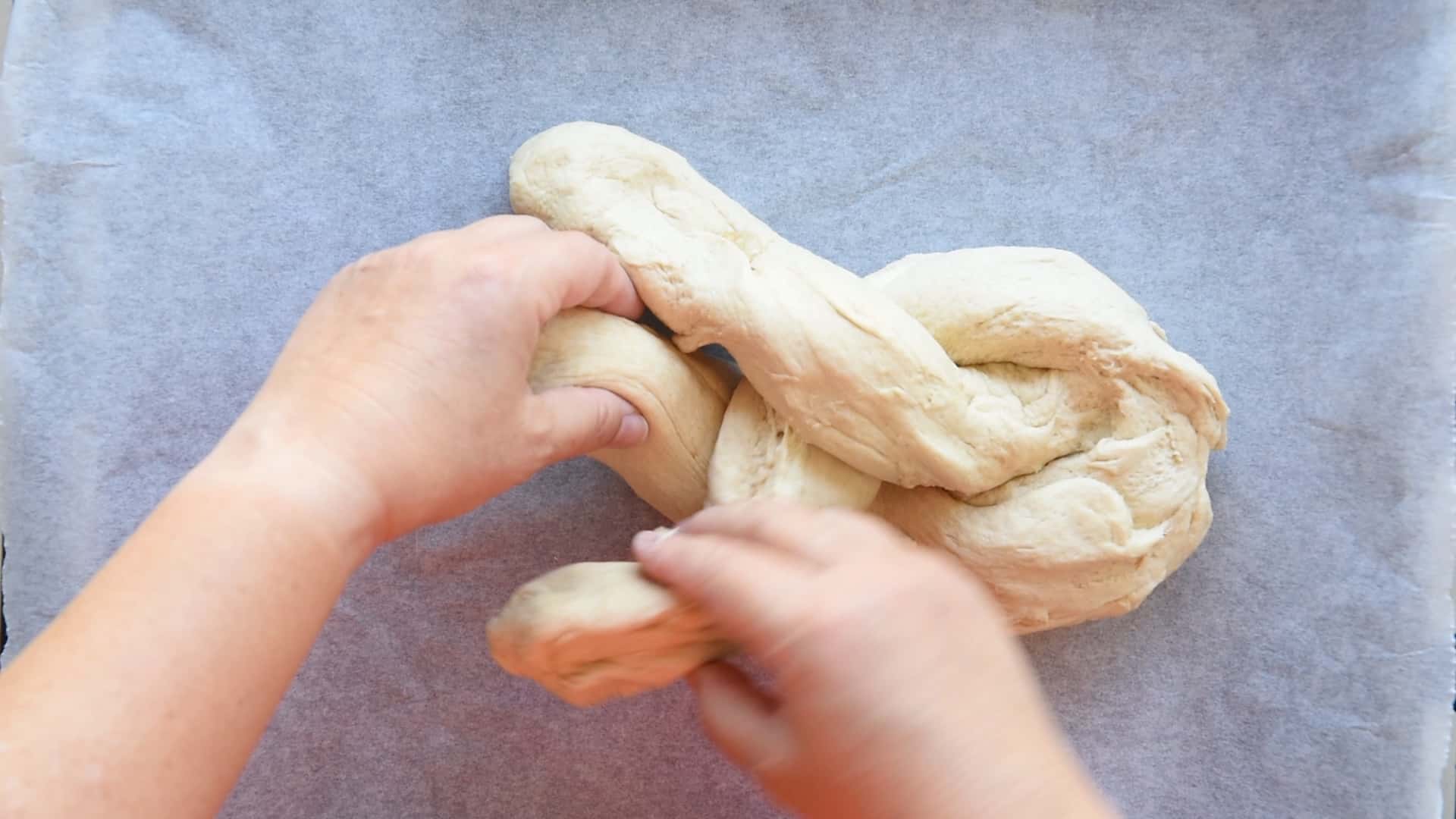 braid the dough