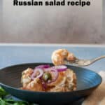 Oliver Russian salad pin
