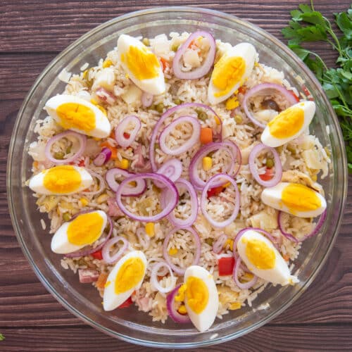 Easy Italian Rice Salad Recipe To Serve Cold
