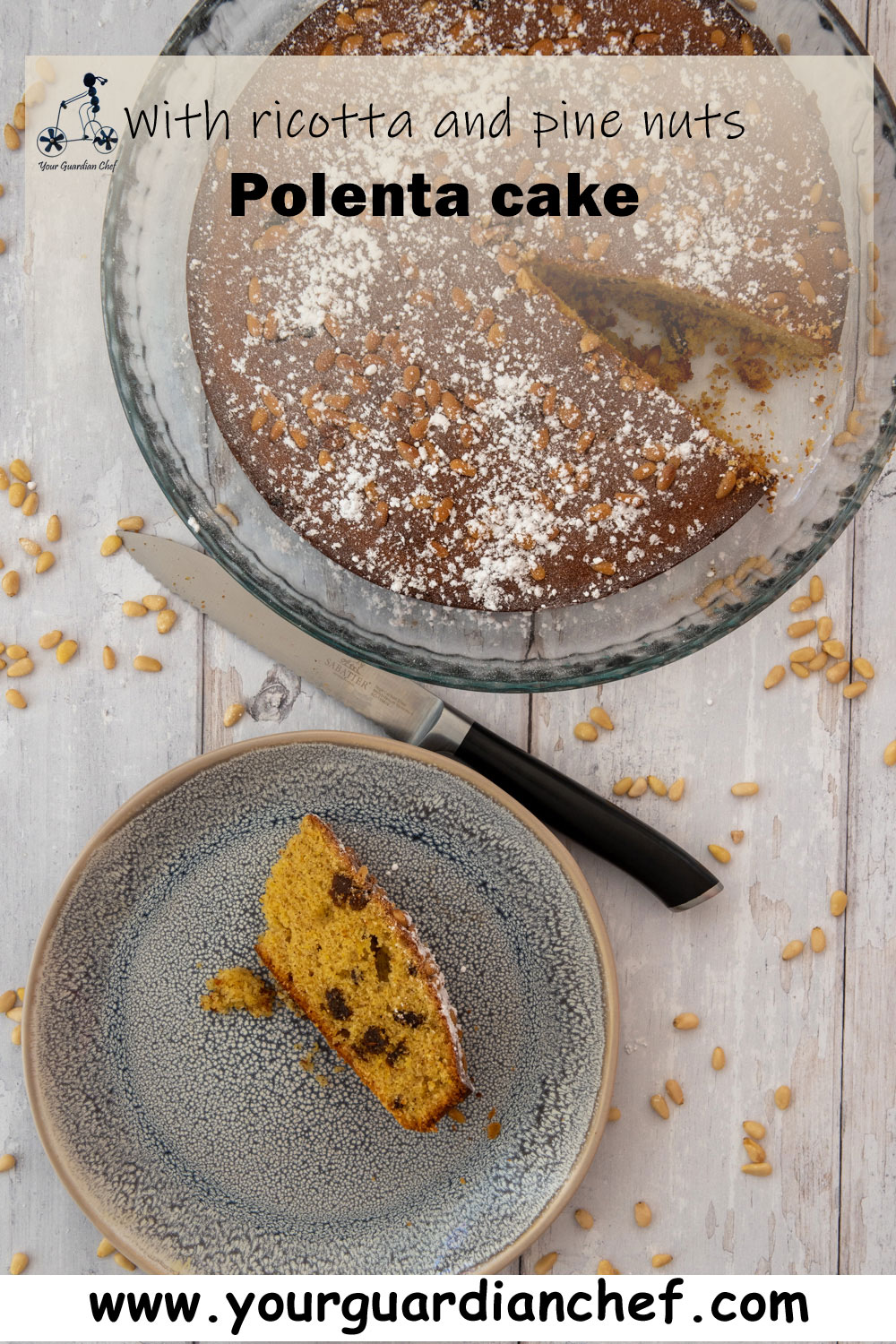 Sweet Italian Polenta Cake Recipe With Ricotta Your Guardian Chef